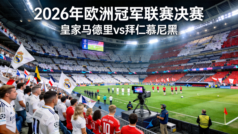 2026年欧洲冠军联赛决赛皇马对阵拜仁慕尼黑直播现场